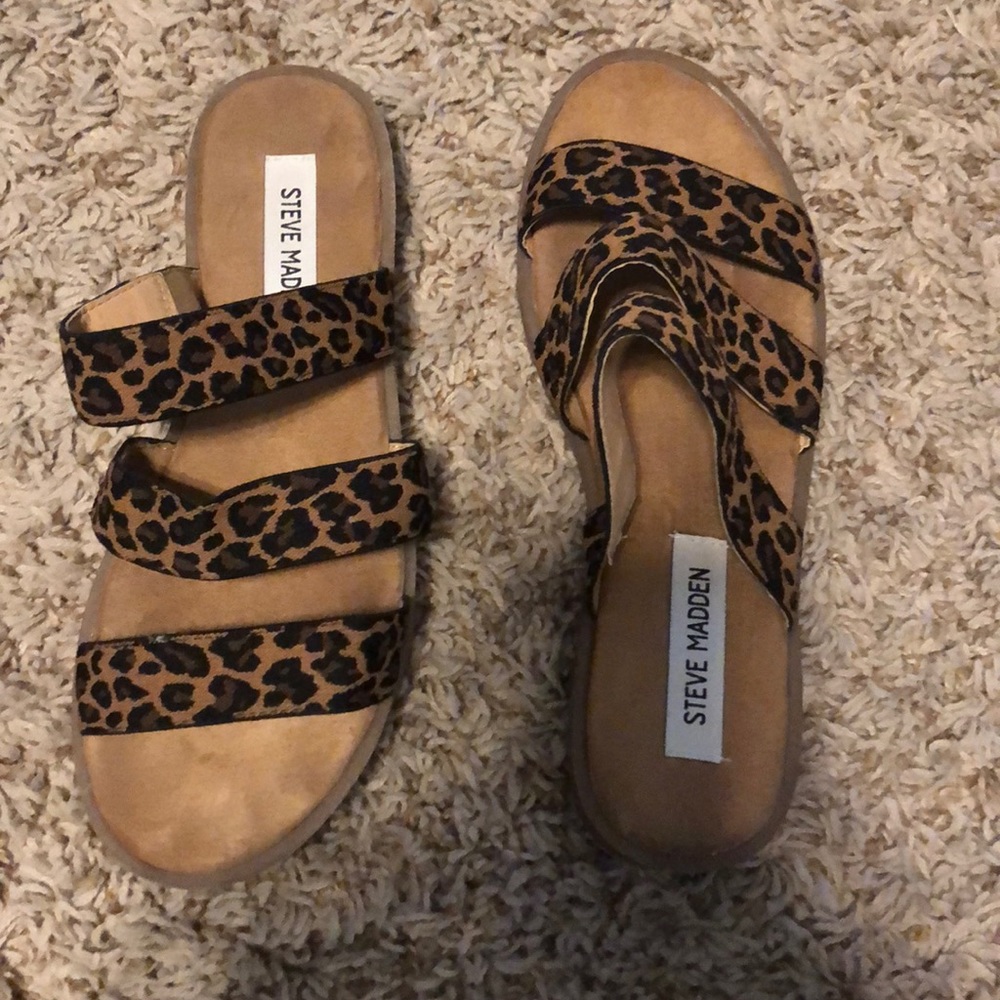 Steve Madden Leopard Sandal
